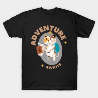 adventure awaits T-Shirt